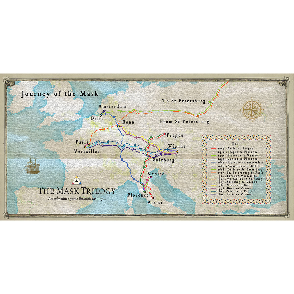 Journey of the Mask Map